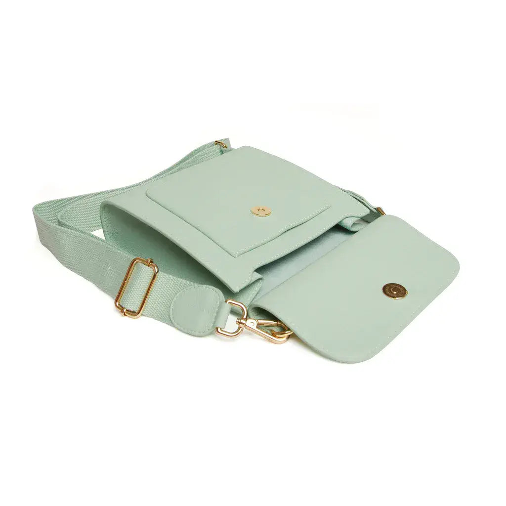 Alice Wheeler Bloomsbury CBB Crossbody Bag - Pastel Mint