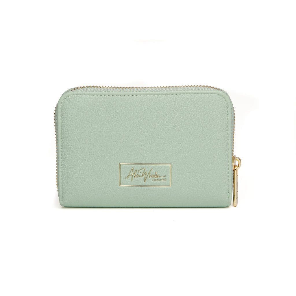 Alice Wheeler London - Pastel Mint Bromley Purse