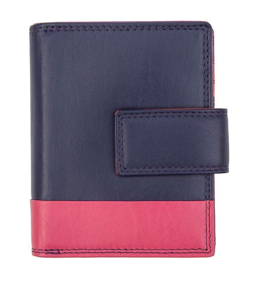 Astra RFID Trifold Red Multi Colour Purse