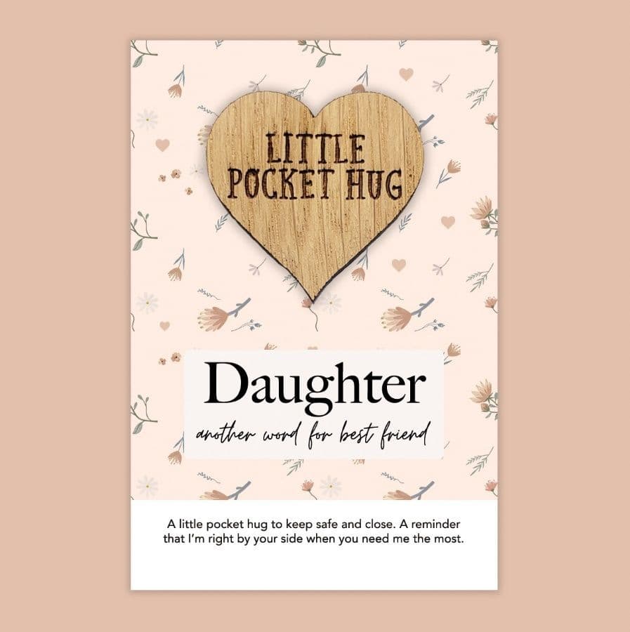 Daughter Best Friend Pocket Hug