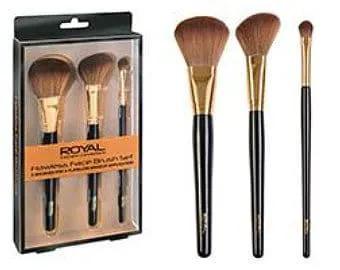 Makeup Brushes Cosmetic Connections Flawless Face Brush Set Of 3 For Women's by Clarissas Boutique