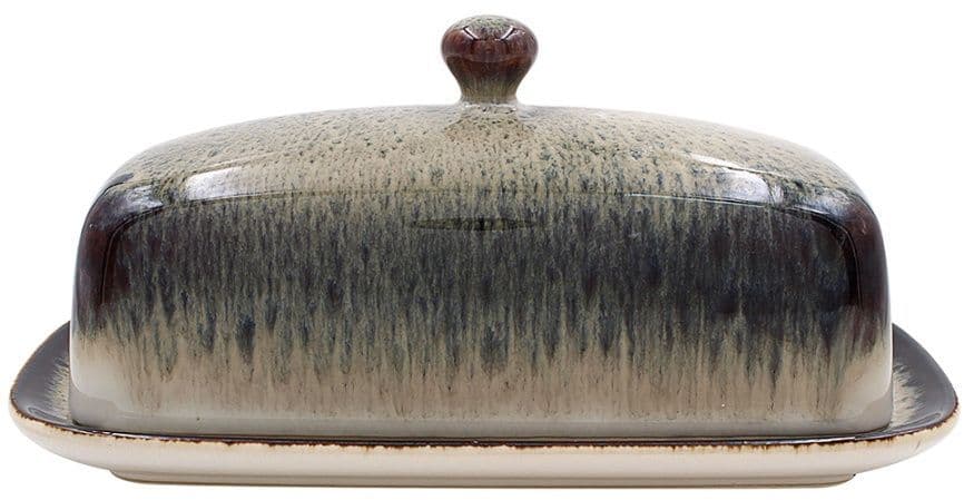 Reactive Glaze Butter Dish
