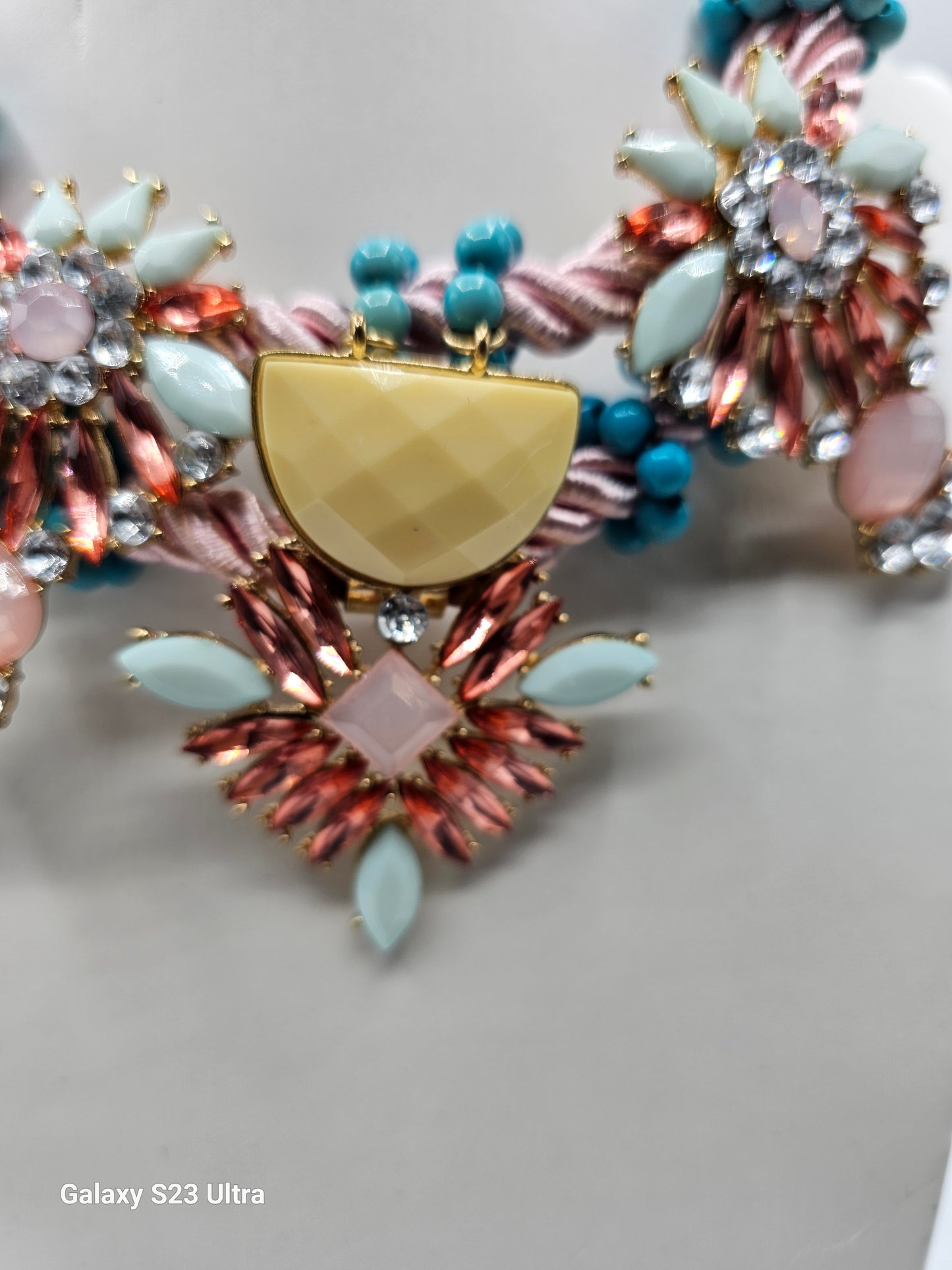 Radiant Elegance Statement Necklace