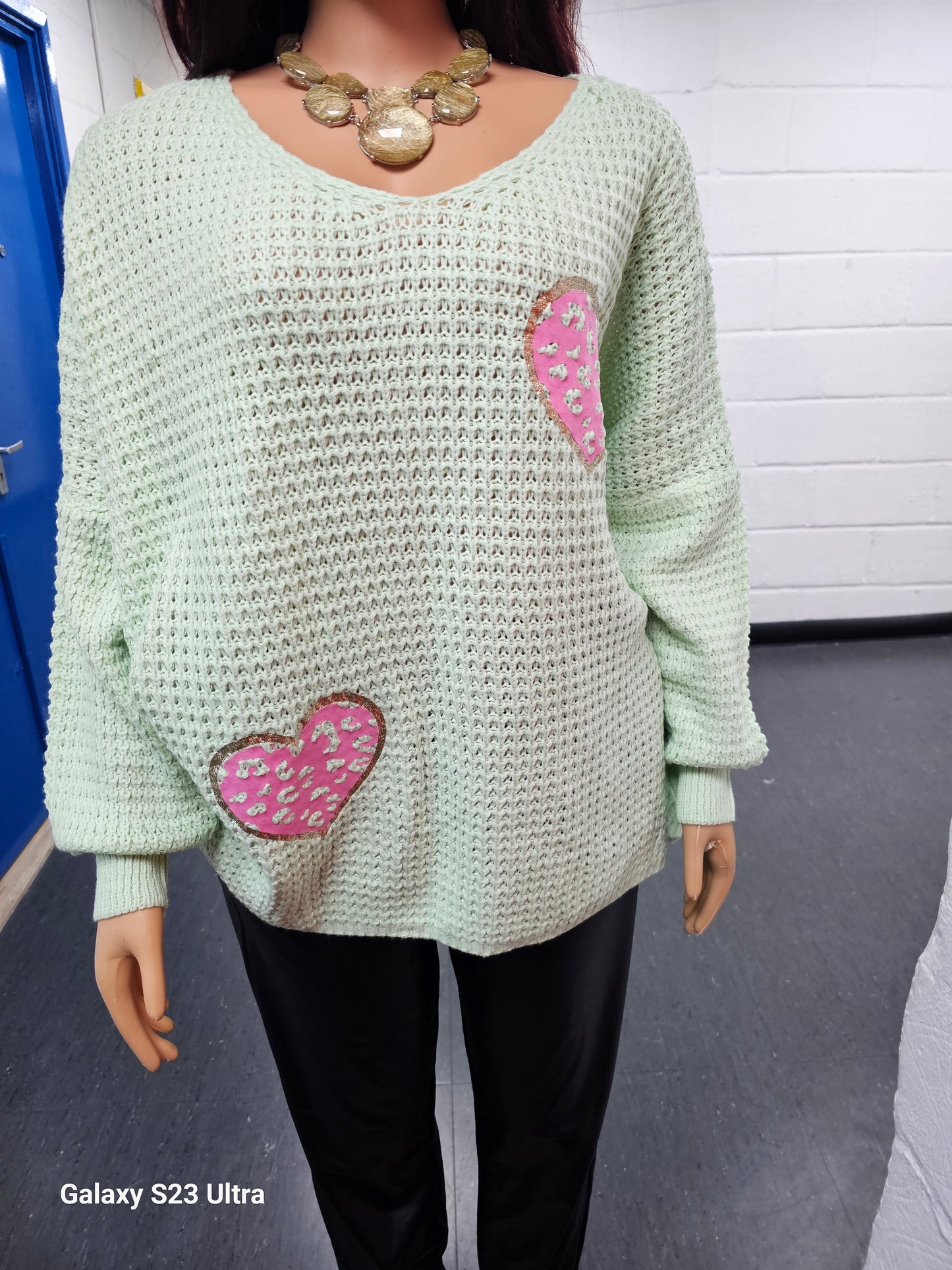 Cosy Chic Mint Green Jumper