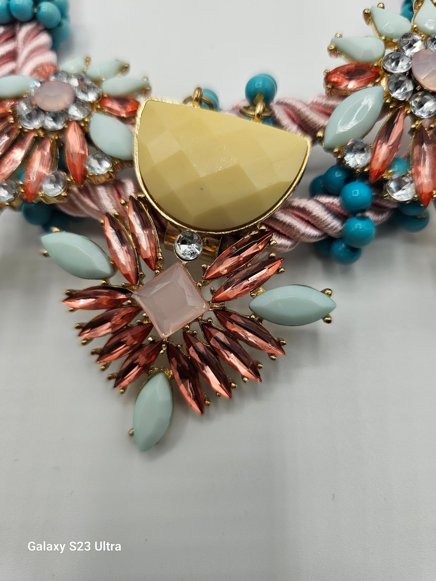 Radiant Elegance Statement Necklace