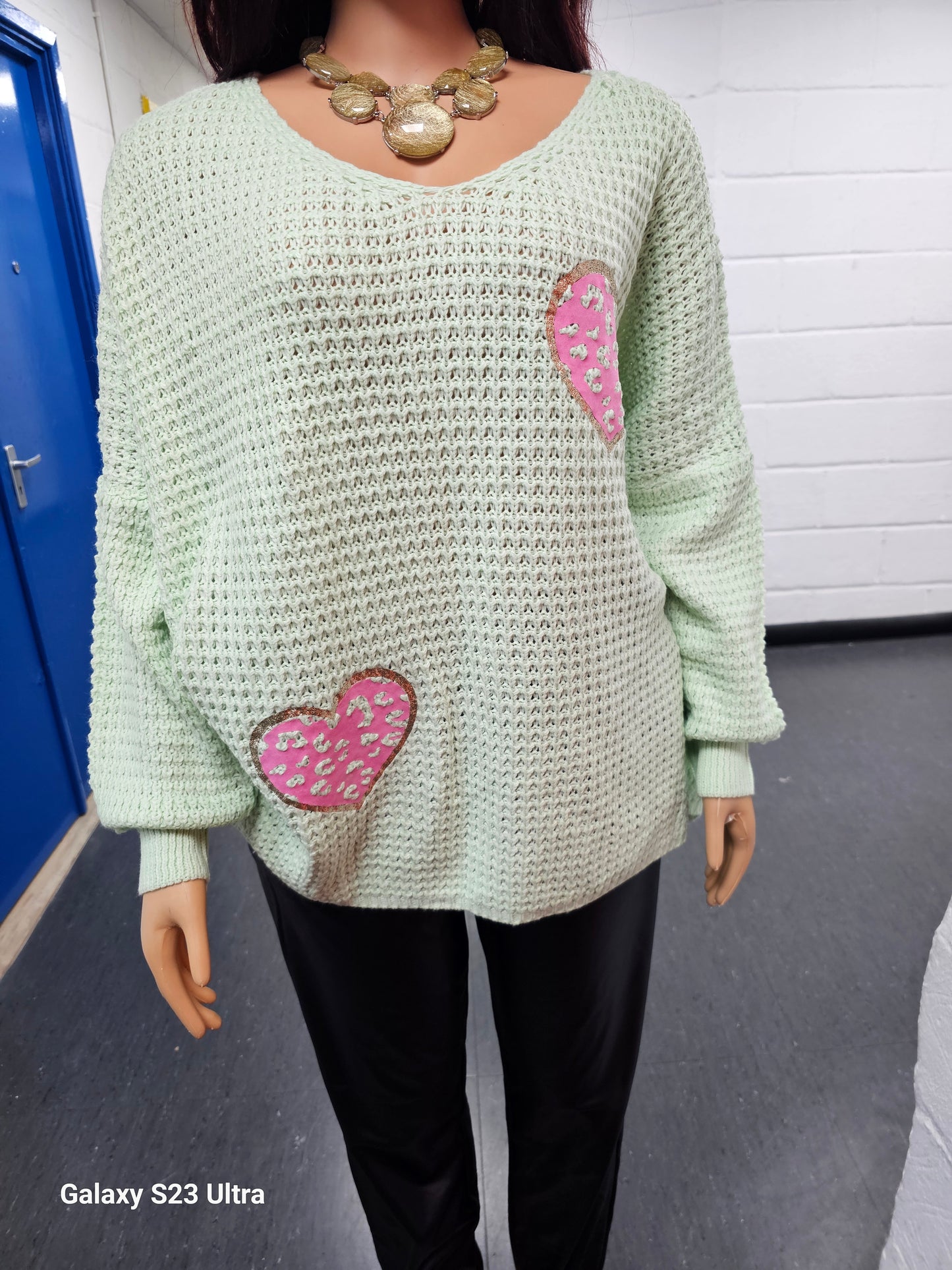 Cosy Chic Mint Green Jumper