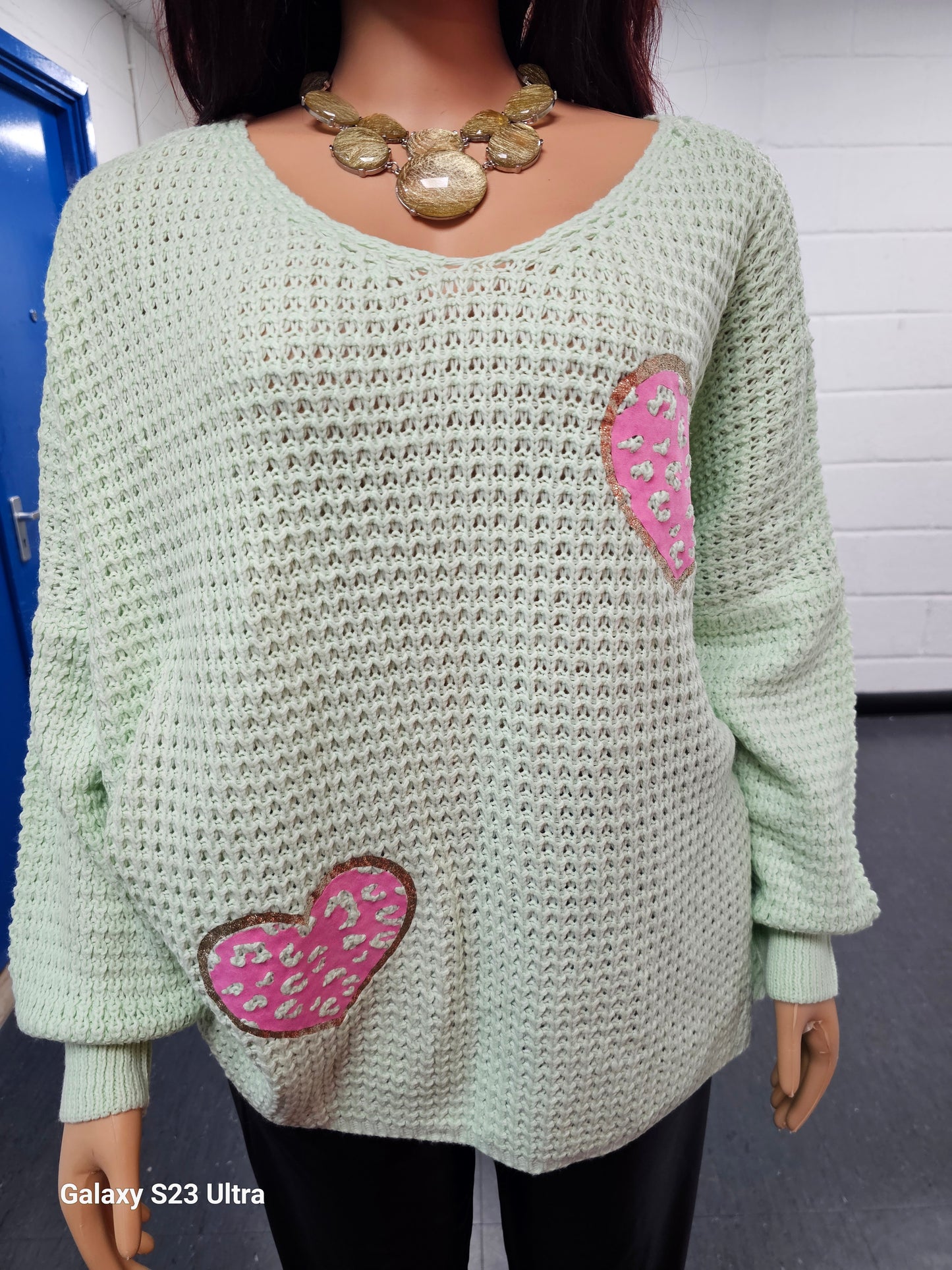 Cosy Chic Mint Green Jumper