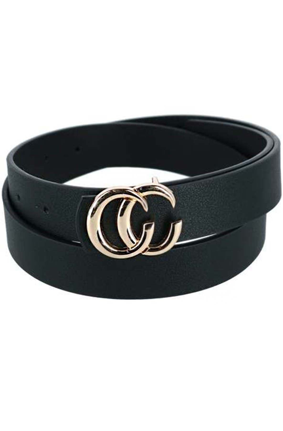 TENDER LOVE CARLY GOLD BUCKLE WAIST BELT ACCESSORY