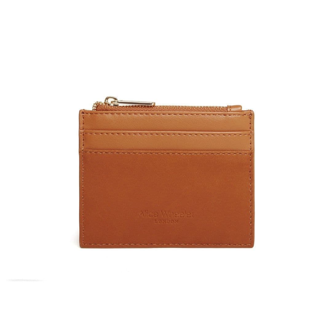 Alice Wheeler Verona Coin Purse - Tan