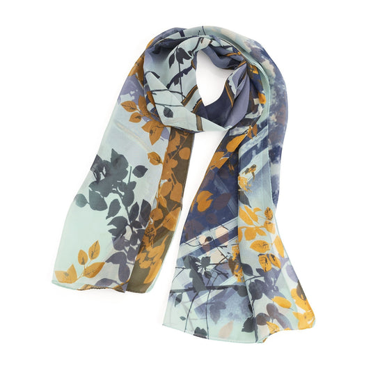 Blue tone scarf. SC33276