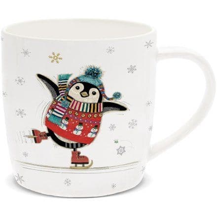 Bug   Art  Penguin China Mug