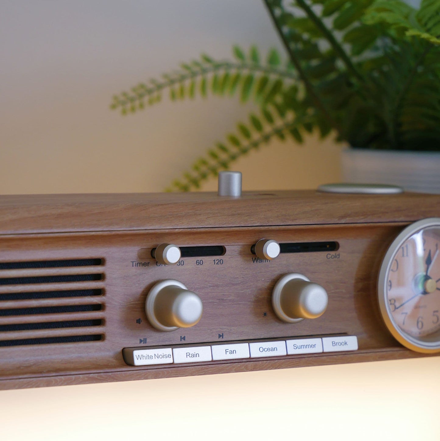 Steepletone Calm Alarm Clock- Speaker And Bedside Light